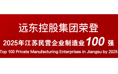實(shí)力上榜！遠(yuǎn)東榮登2025江蘇民營(yíng)企業(yè)百?gòu)?qiáng)22位